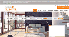 Desktop Screenshot of inmogruposur.com